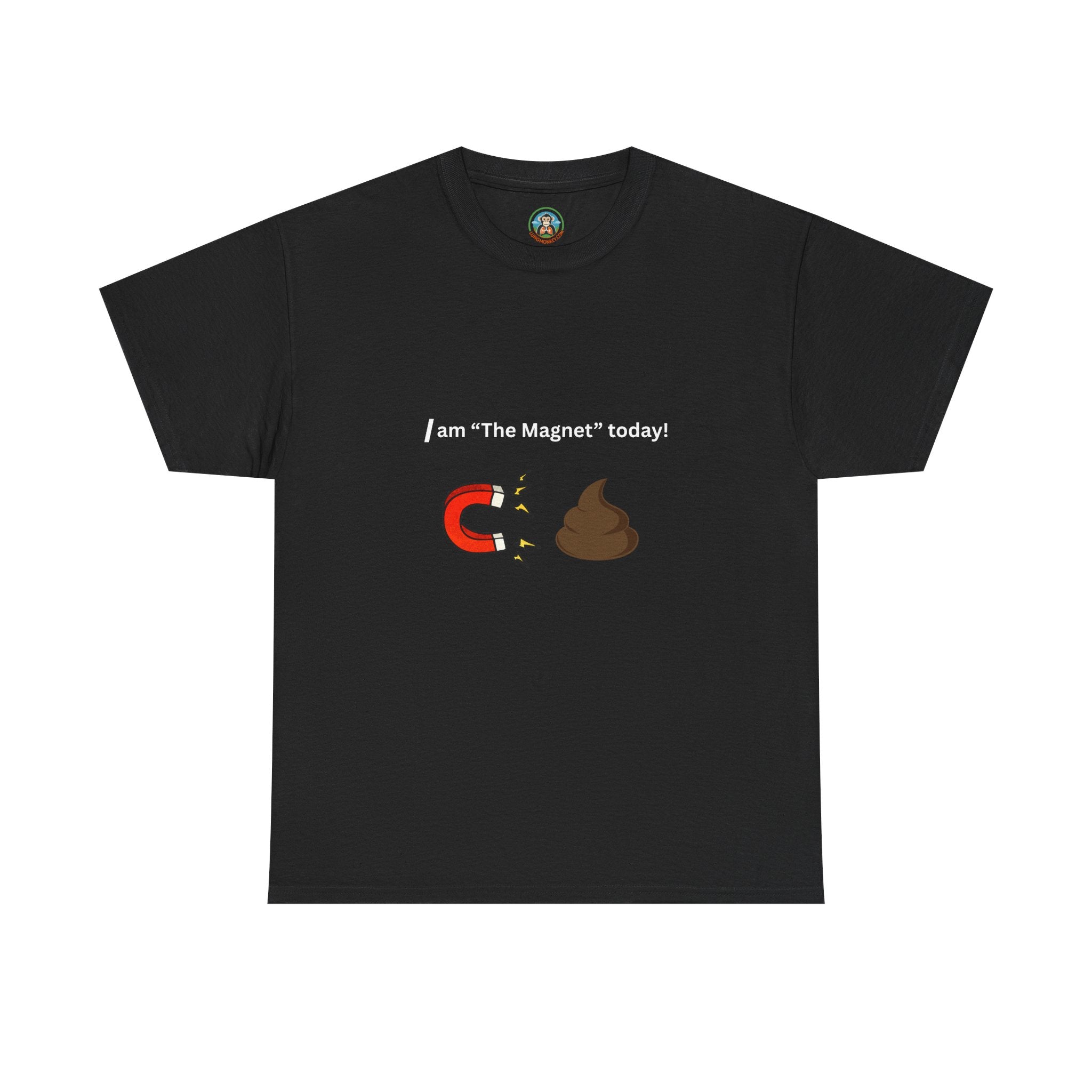 I am the magnet with graphics Tee - Lung Monkey