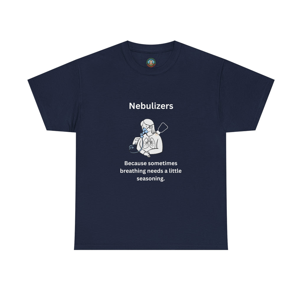 Nebulizer Seasoning - Respiratory Tee - Lung Monkey