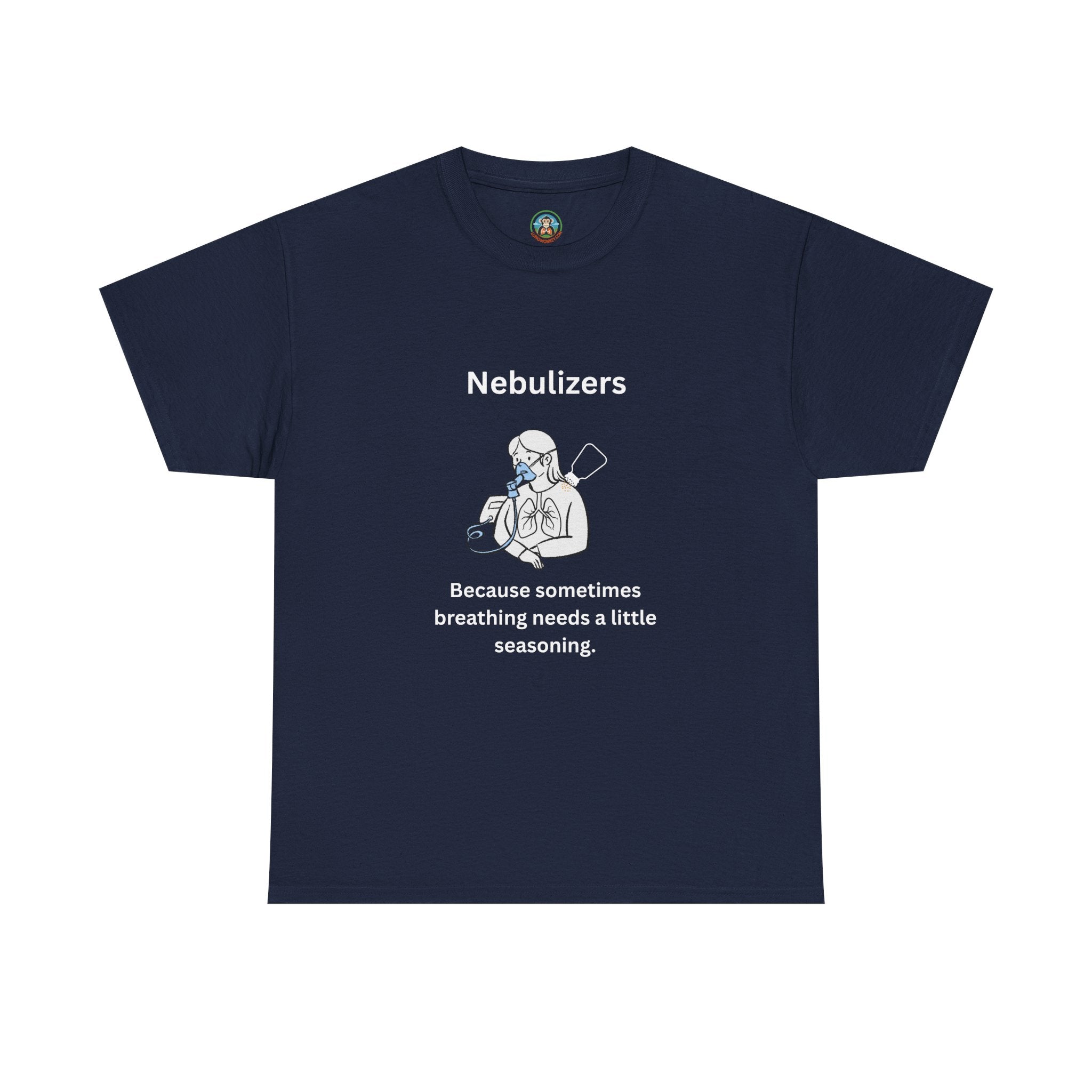 Nebulizer Seasoning - Respiratory Tee - Lung Monkey