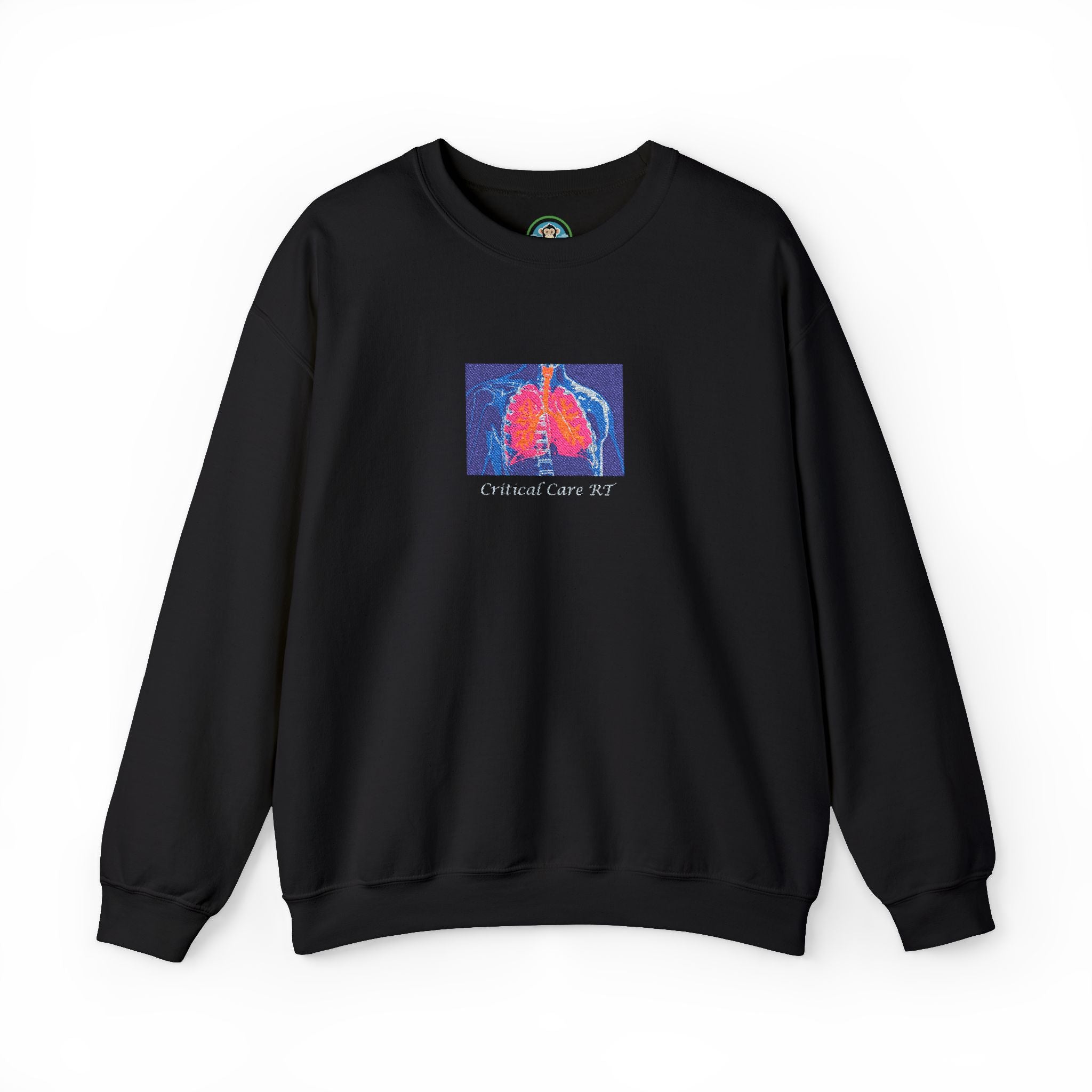 Critical Care RT Sweatshirt - Unisex - Lung Monkey
