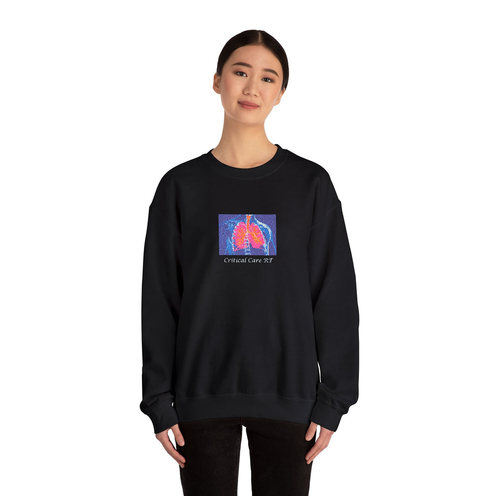 Critical Care RT Sweatshirt - Unisex - Lung Monkey