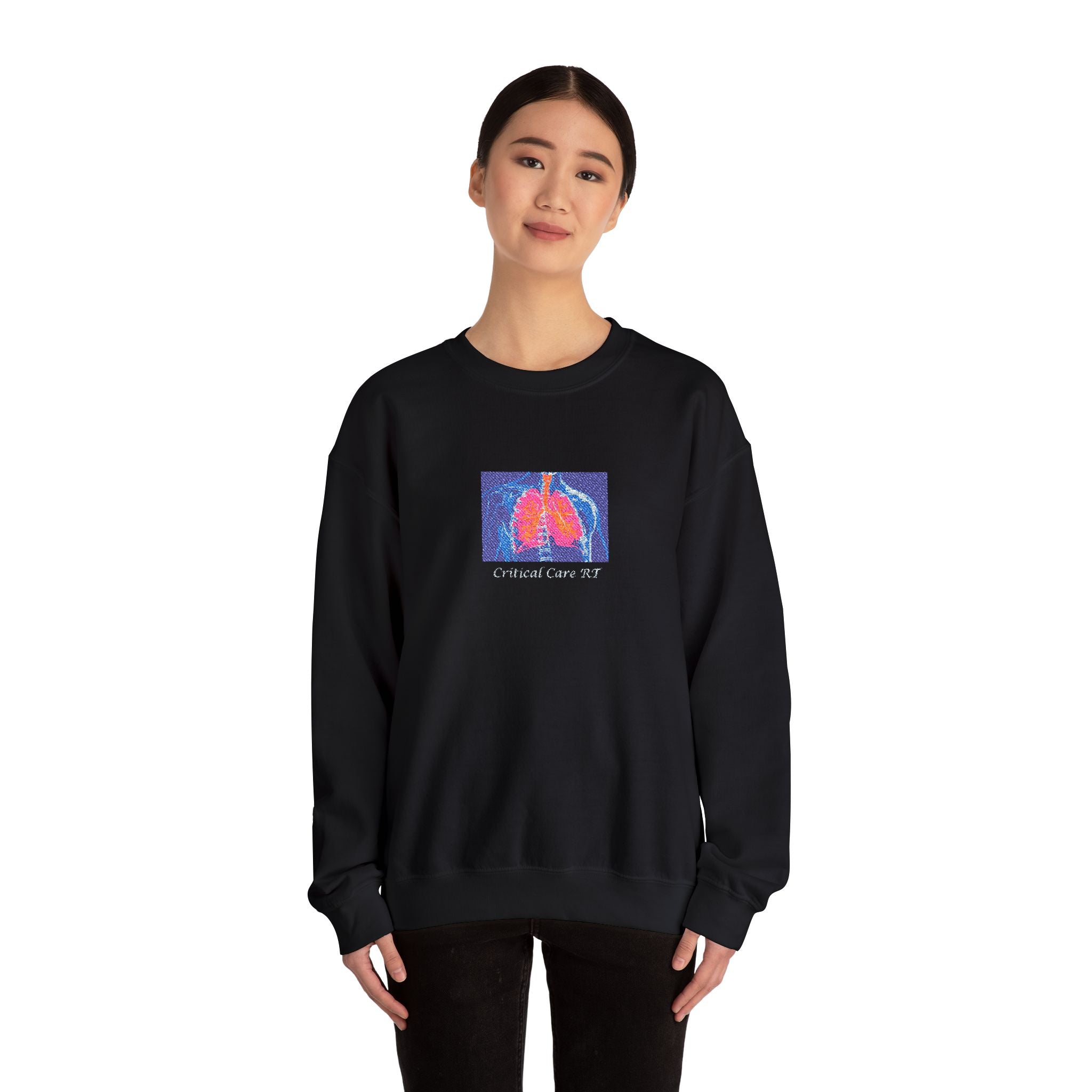 Critical Care RT Sweatshirt - Unisex - Lung Monkey