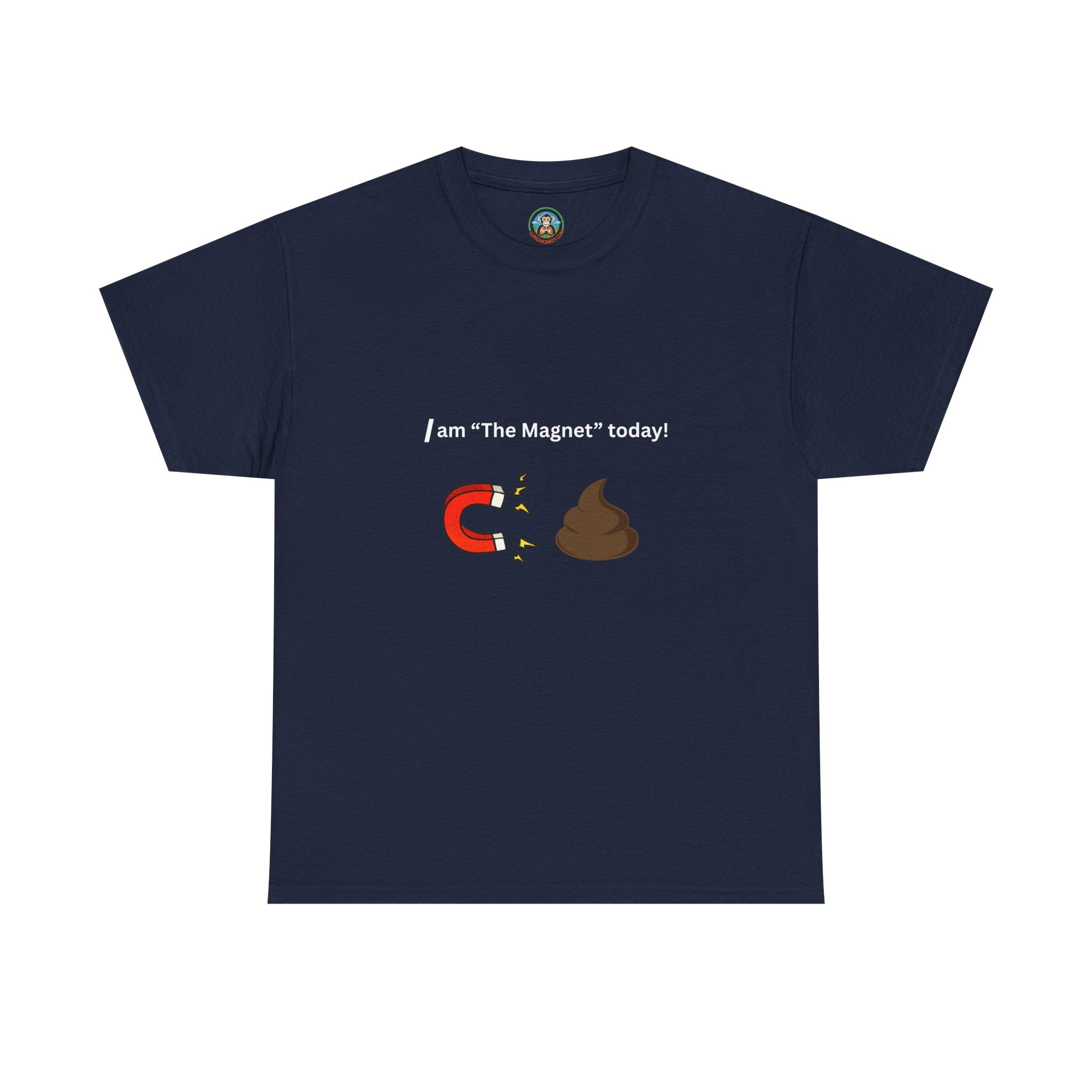 I am the magnet with graphics Tee - Lung Monkey