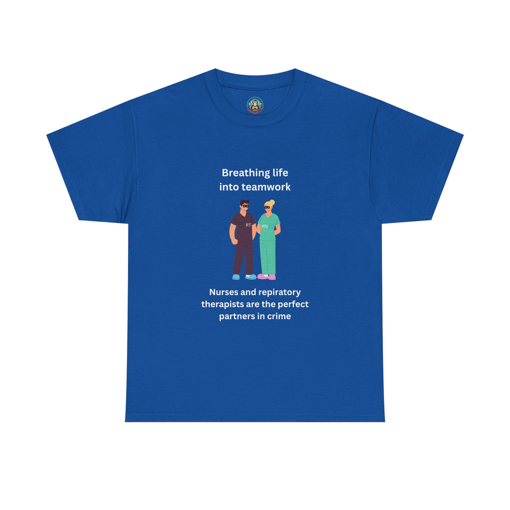 Breathing life into teamwork T-Shirt - Lung Monkey