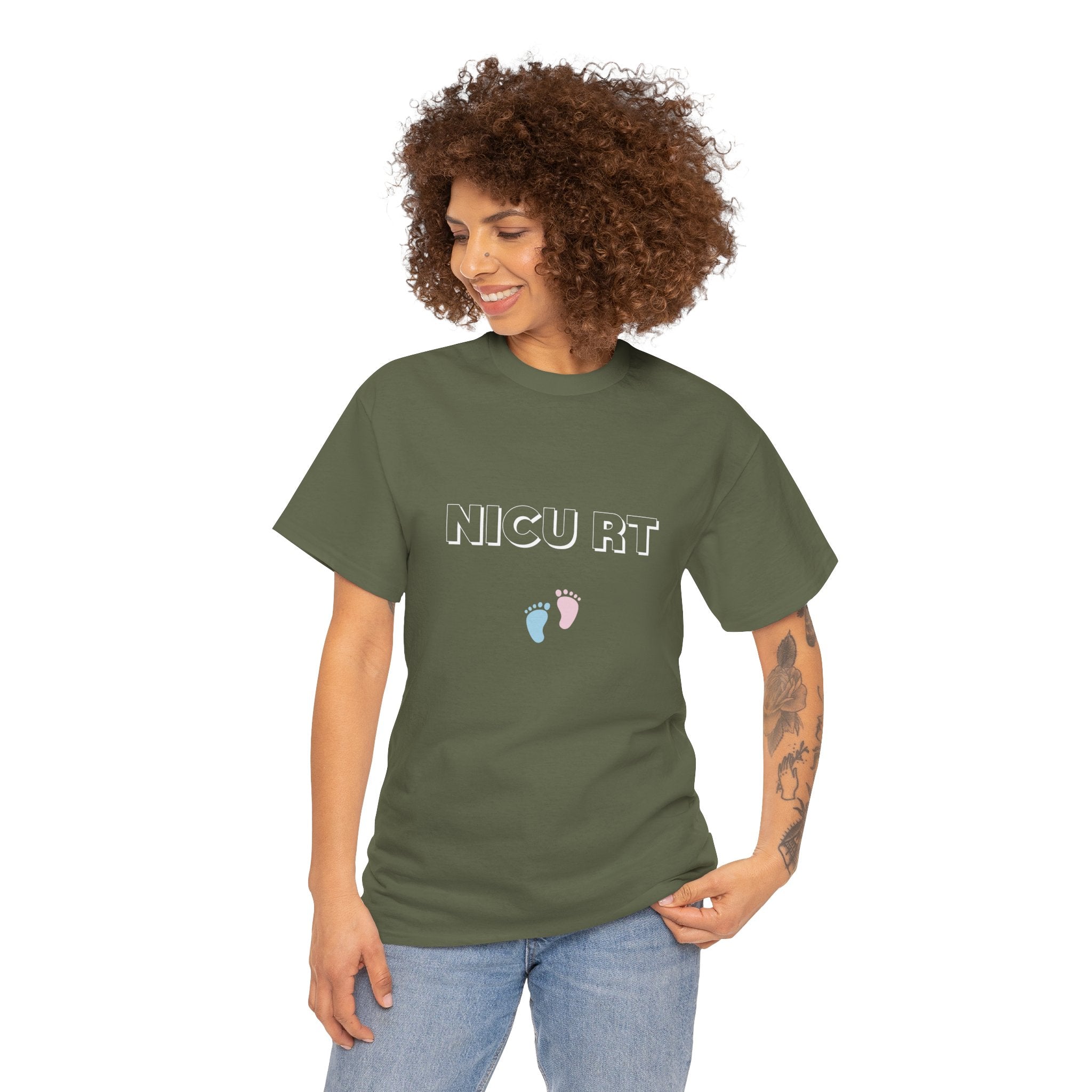 NICU Bold Baby Feet Tee