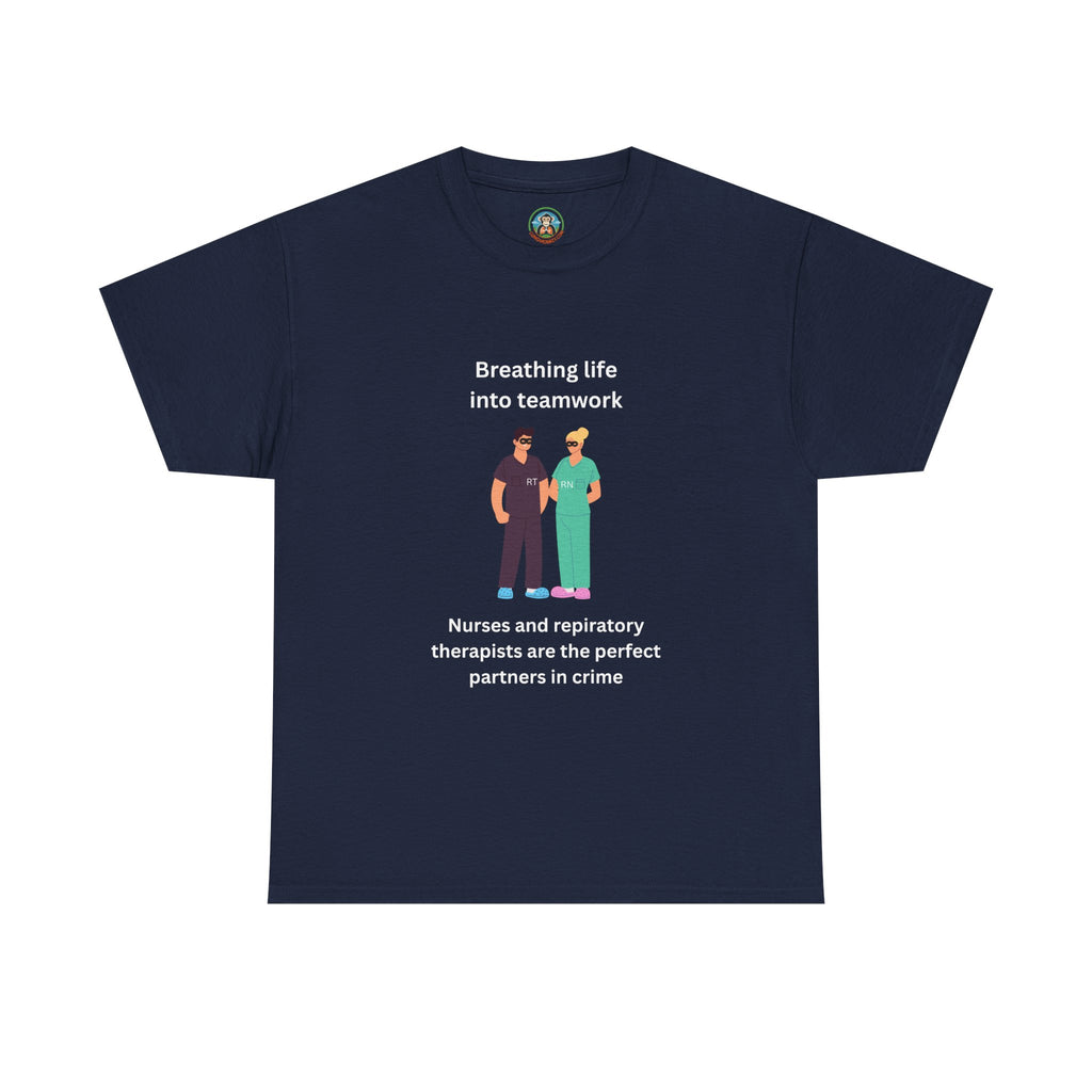 Breathing life into teamwork T-Shirt - Lung Monkey