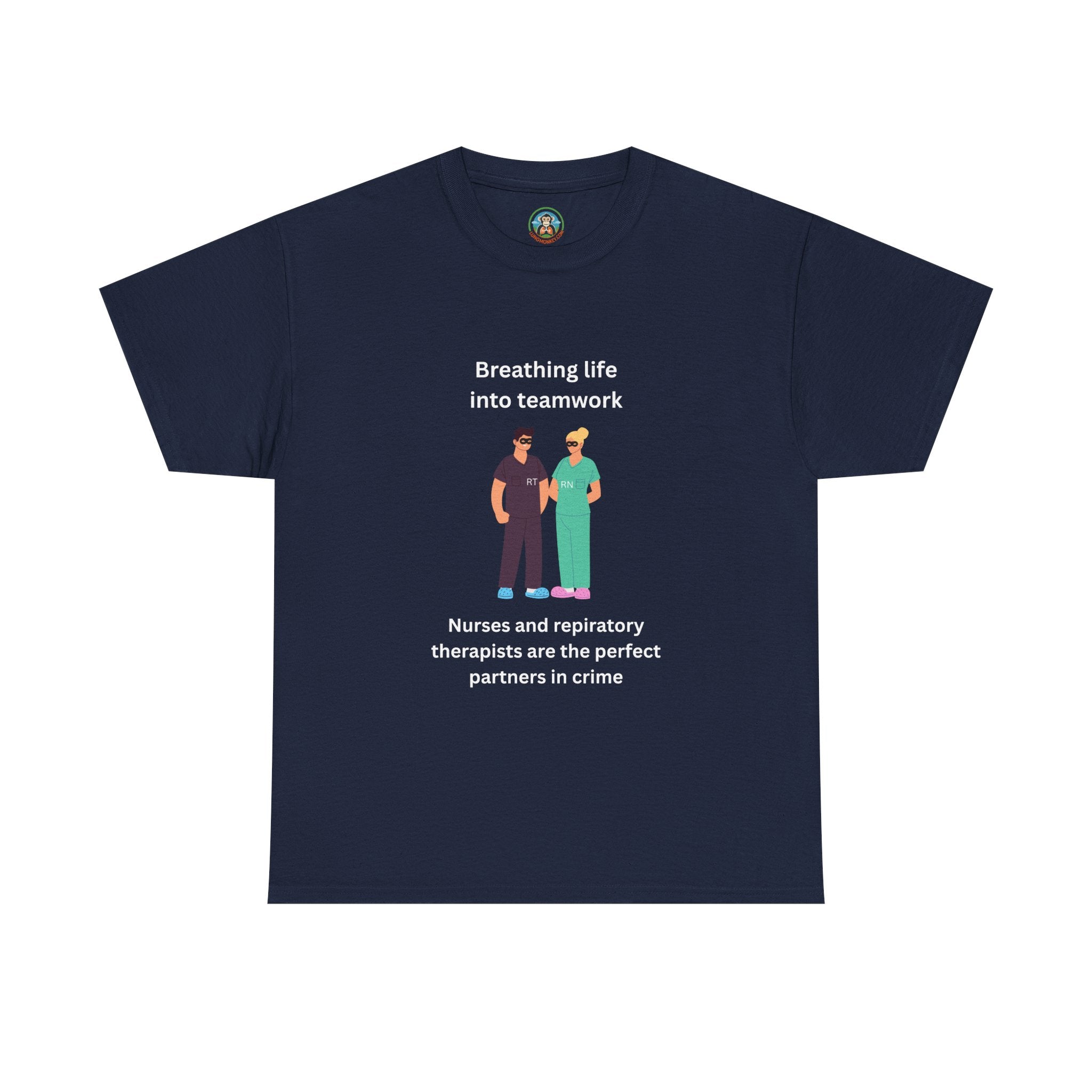 Breathing life into teamwork T-Shirt - Lung Monkey