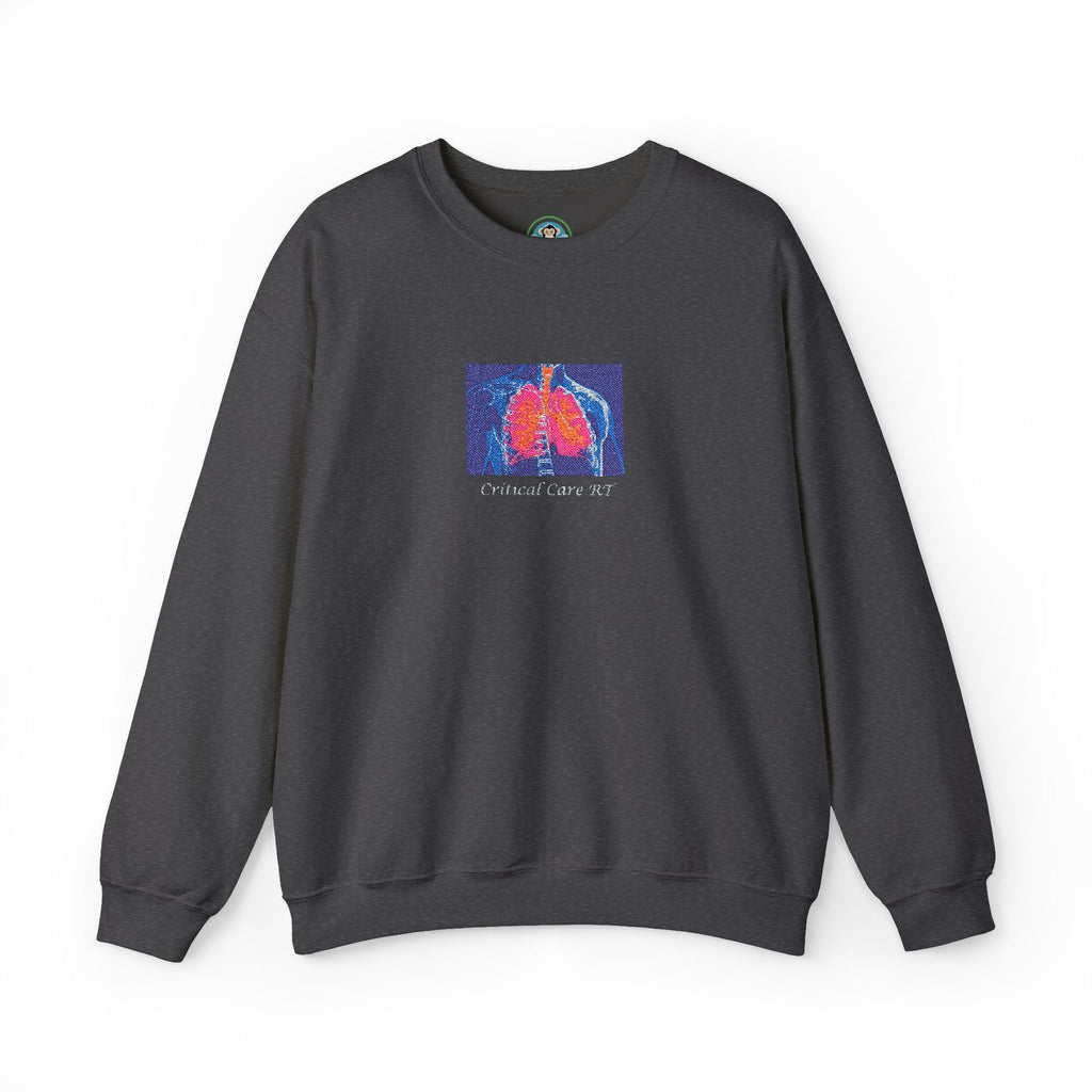 Critical Care RT Sweatshirt - Unisex - Lung Monkey