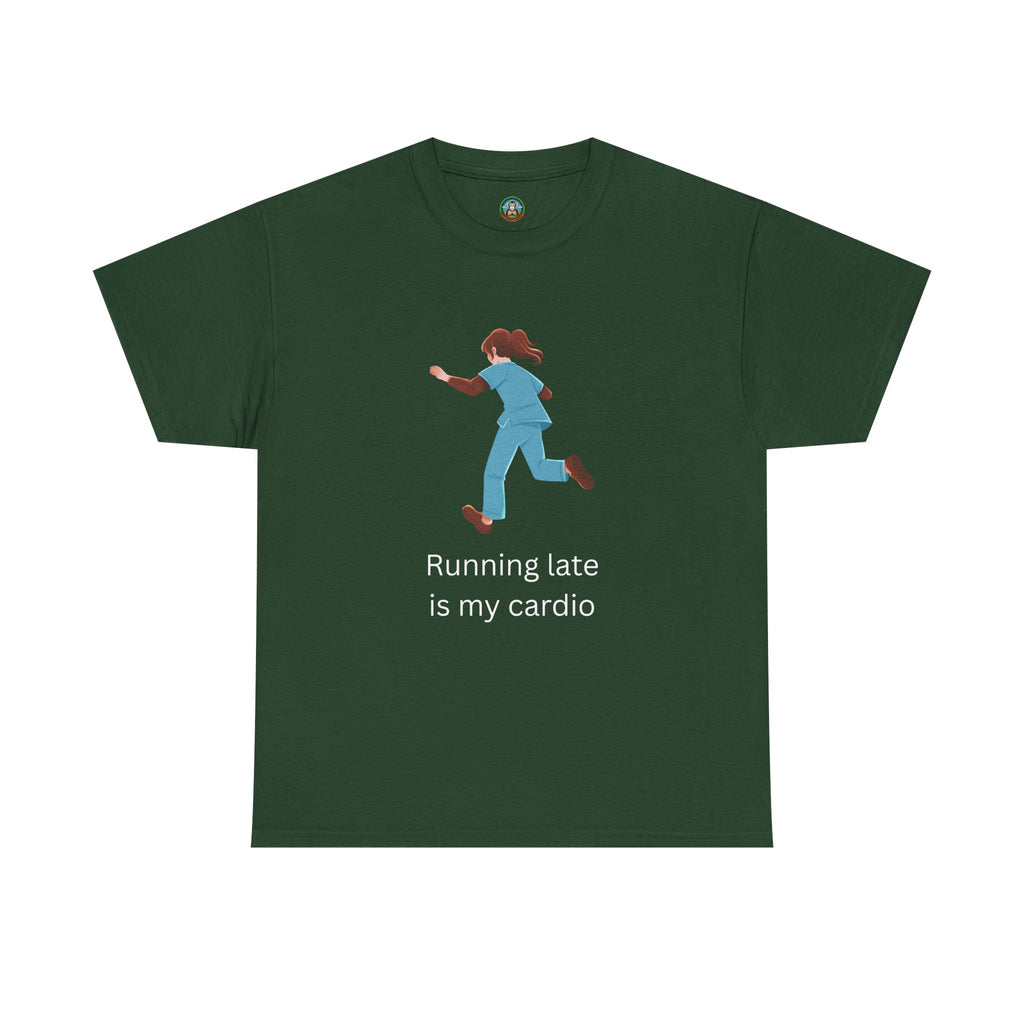 Running is my cardio Respiratory Tee