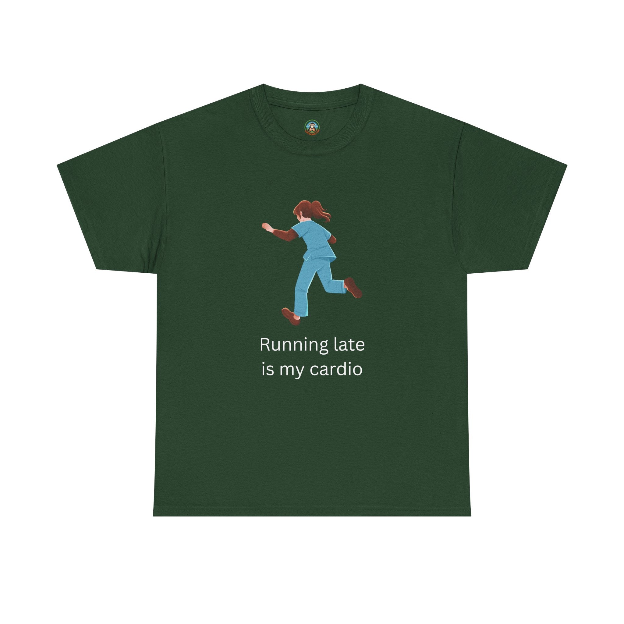 Running is my cardio Respiratory Tee
