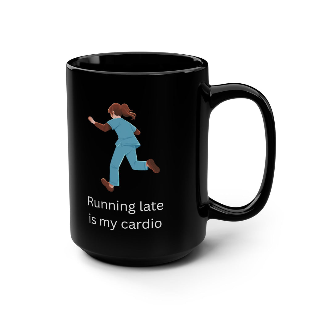 Running Late Is My Cardio Mug - Lung Monkey