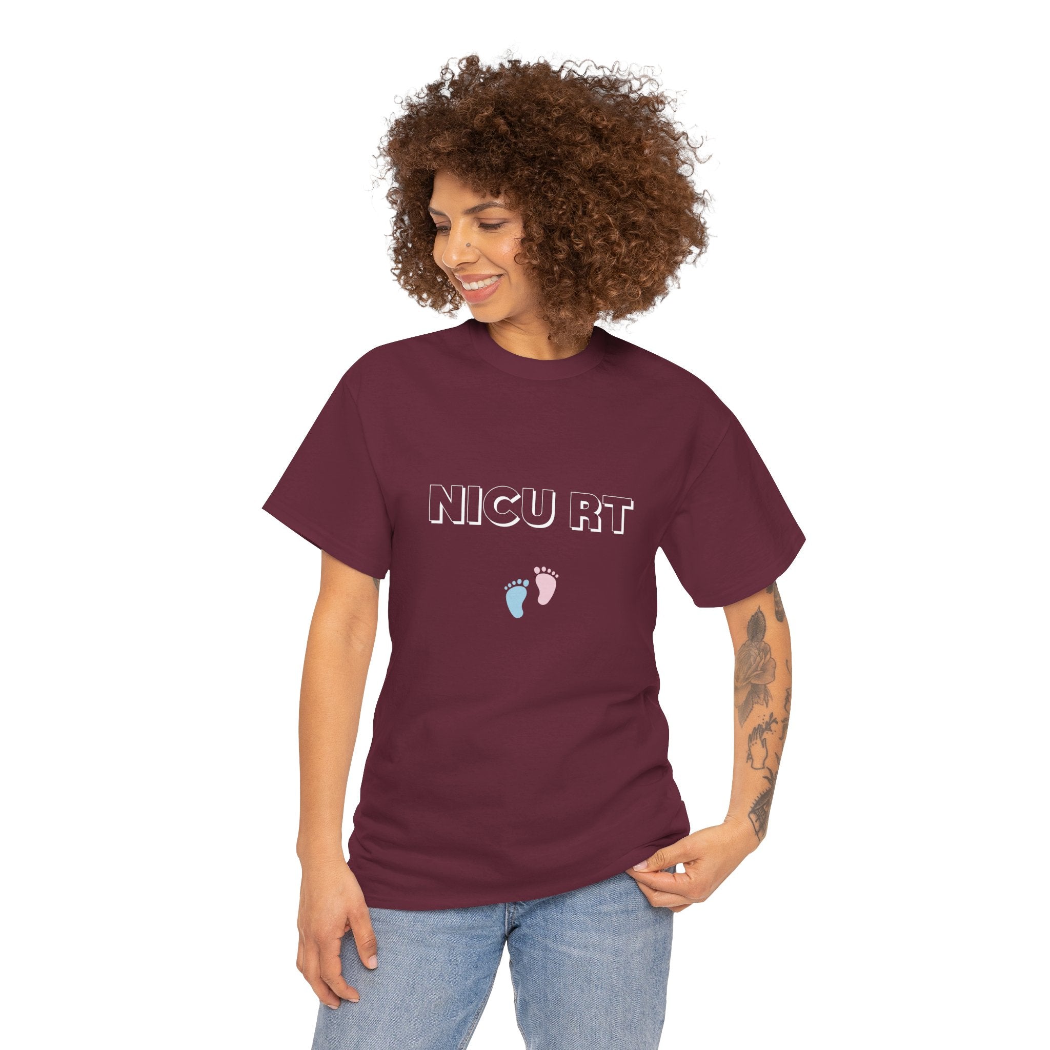 NICU Bold Baby Feet Tee