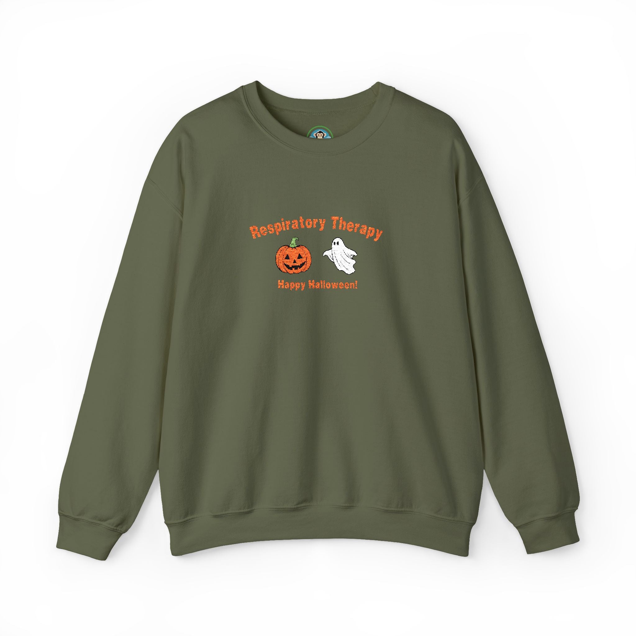 Halloween Respiratory Sweatshirt - Lung Monkey