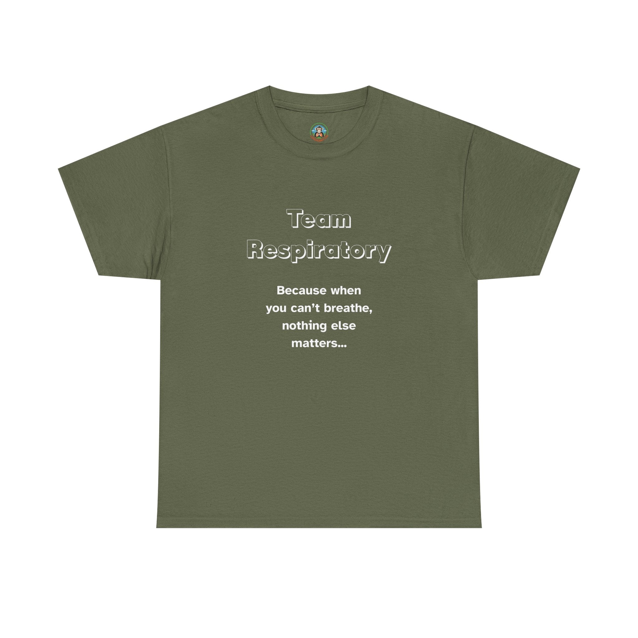 Team Respiratory Tee Because when you can't breathe