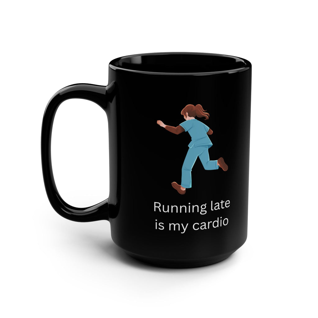 Running Late Is My Cardio Mug - Lung Monkey