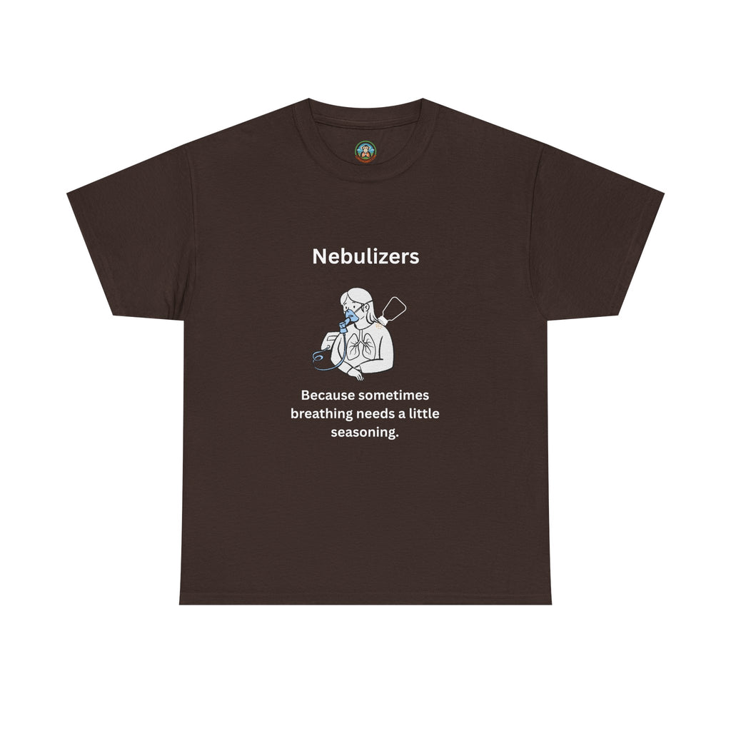 Nebulizer Seasoning - Respiratory Tee - Lung Monkey