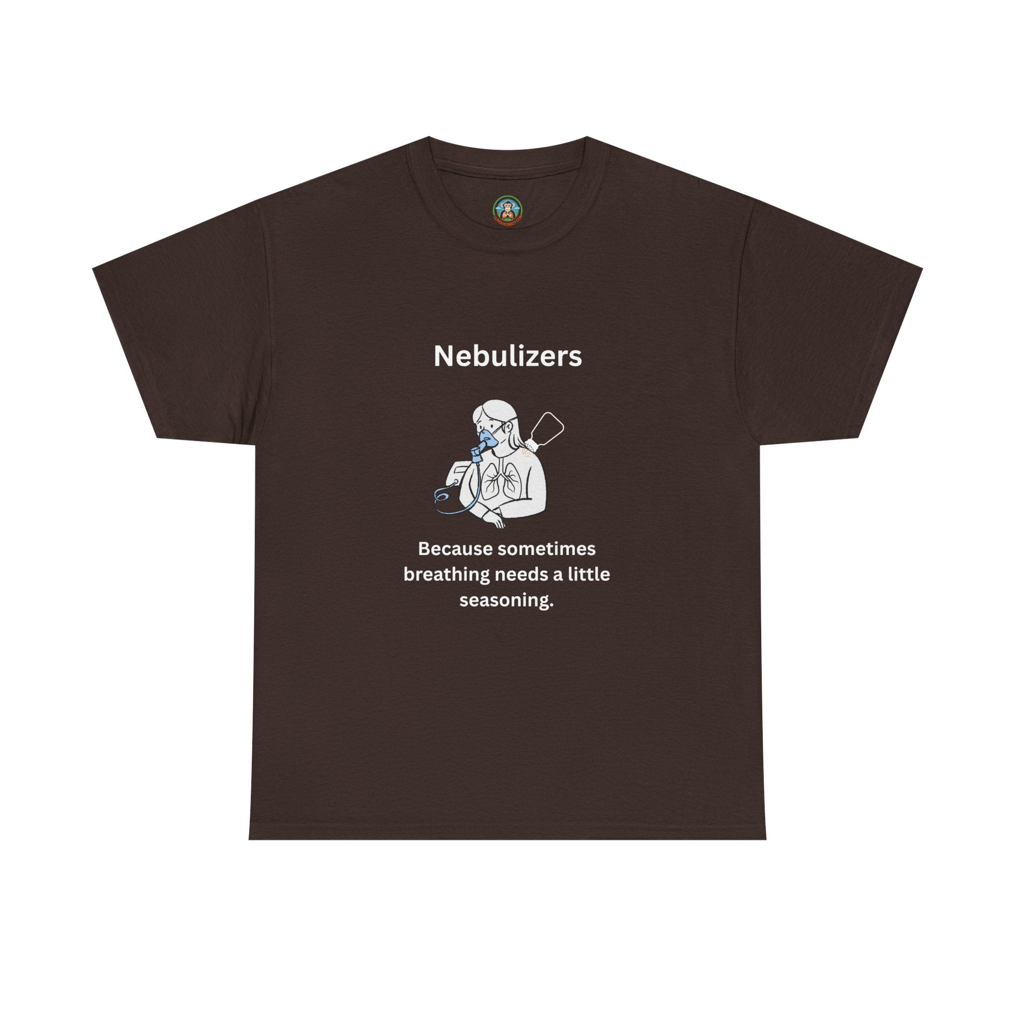 Nebulizer Seasoning - Respiratory Tee - Lung Monkey