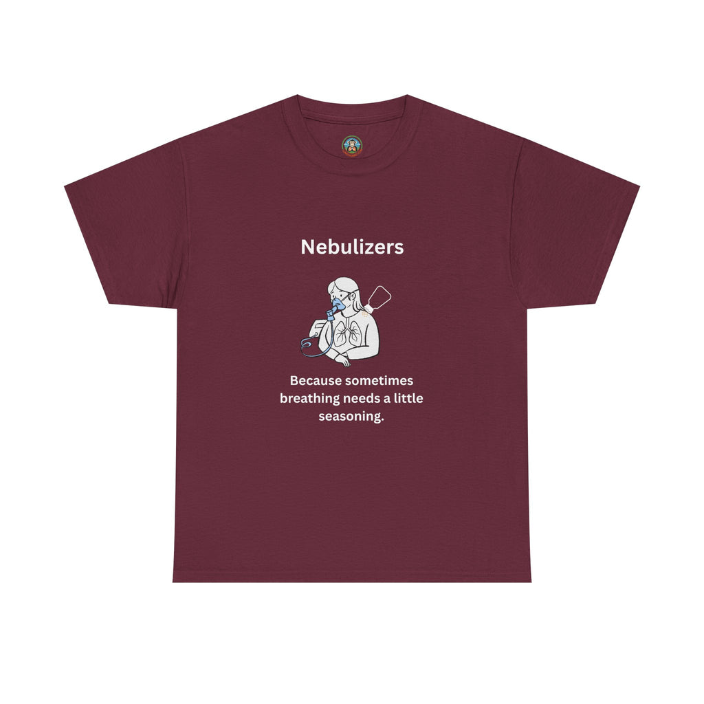 Nebulizer Seasoning - Respiratory Tee - Lung Monkey