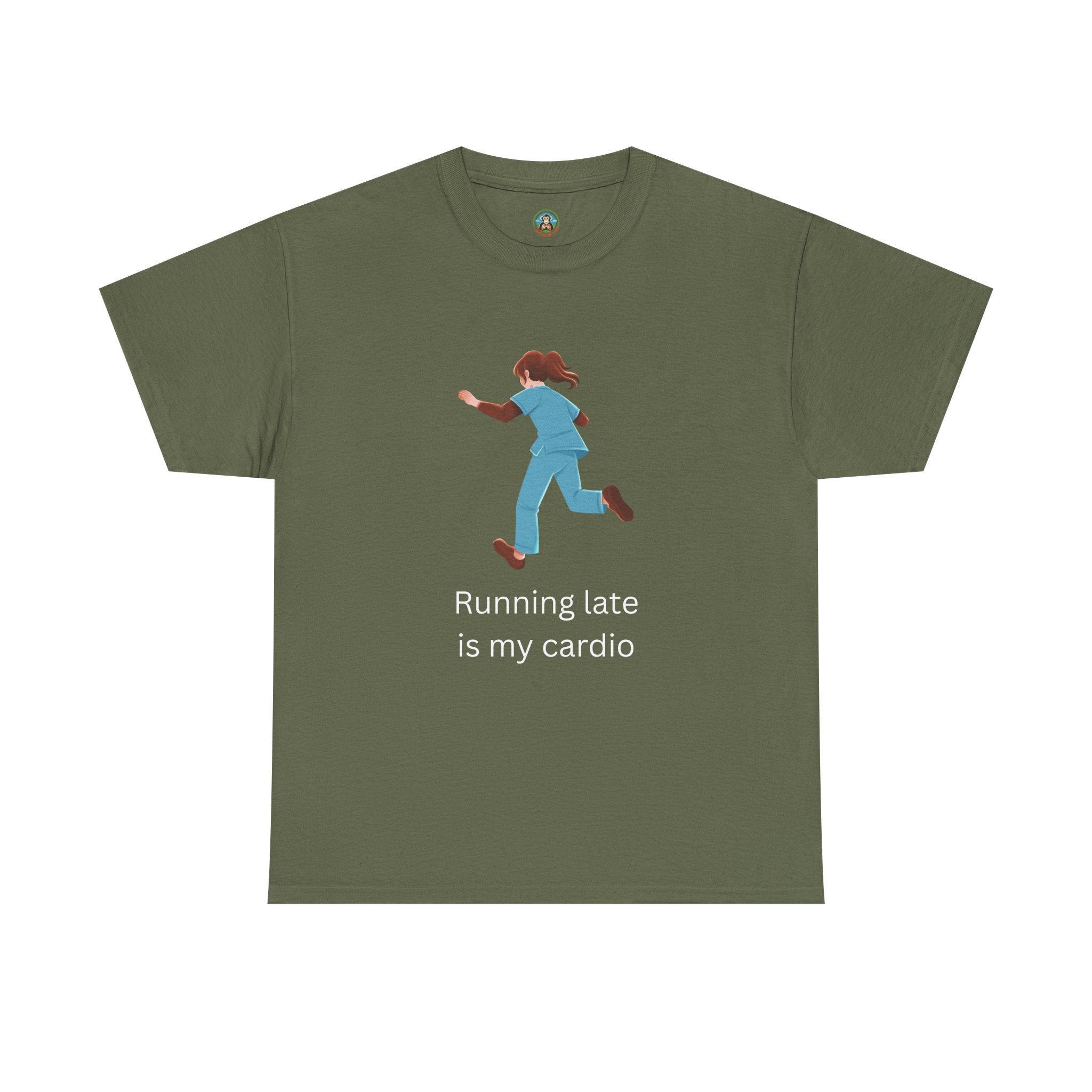 Running is my cardio Respiratory Tee