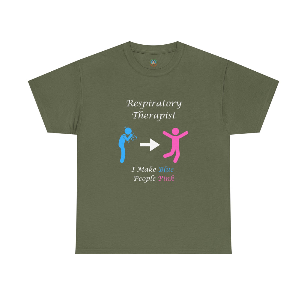 I make blue people pink Respiratory Tee