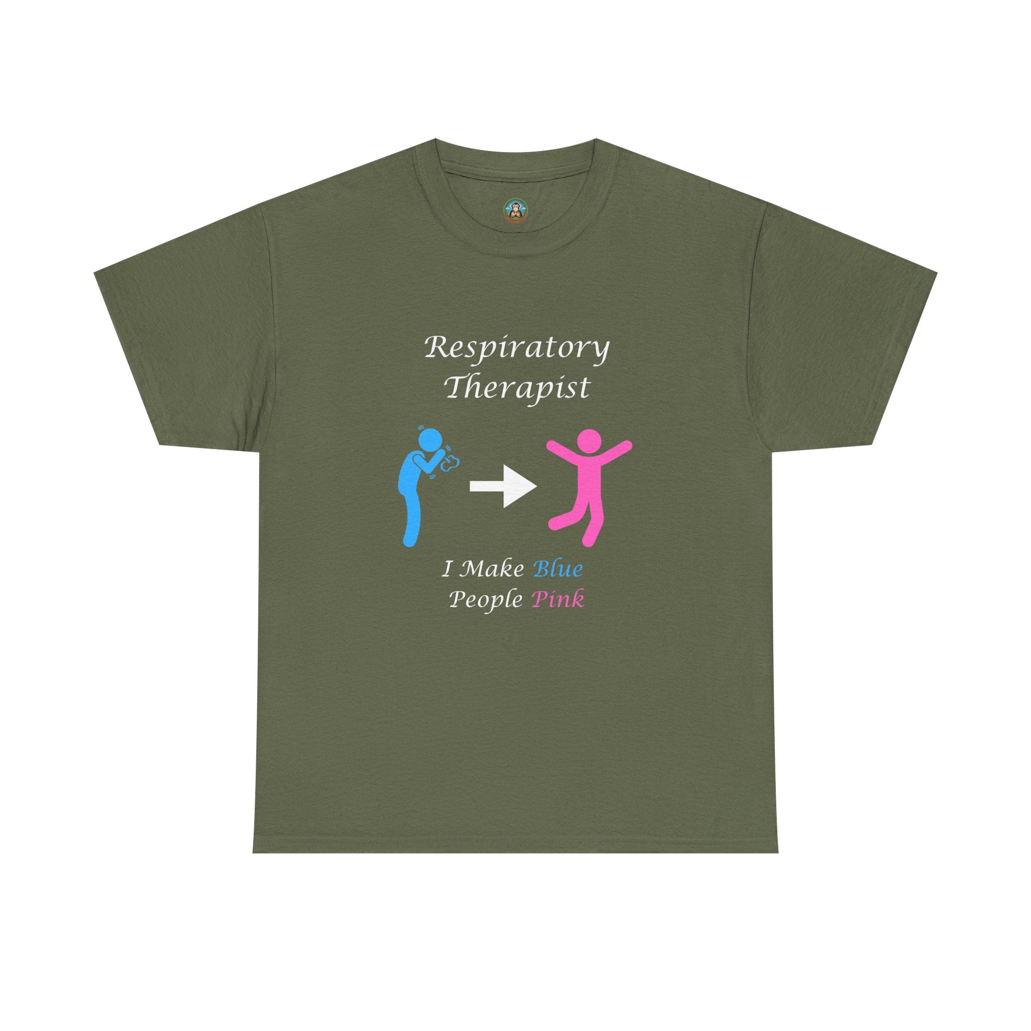 I make blue people pink Respiratory Tee