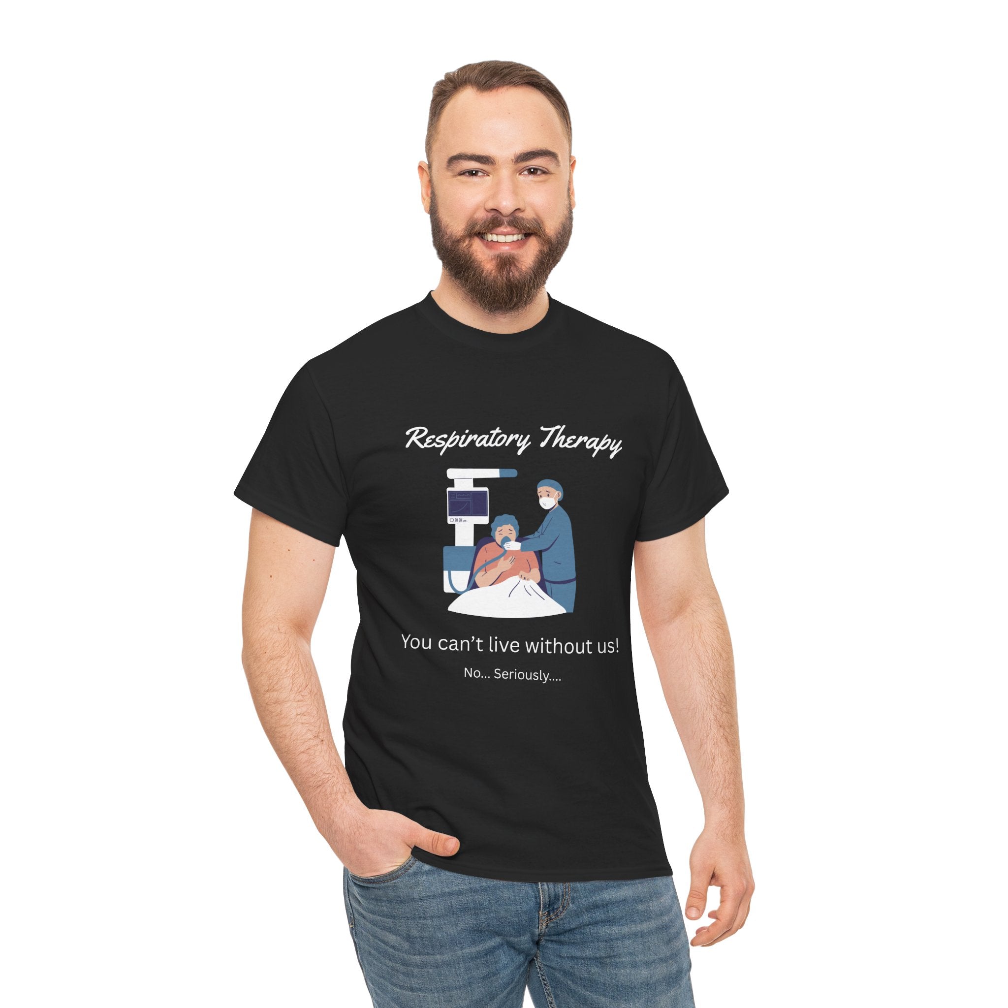 You can't live without us Respiratory Tee