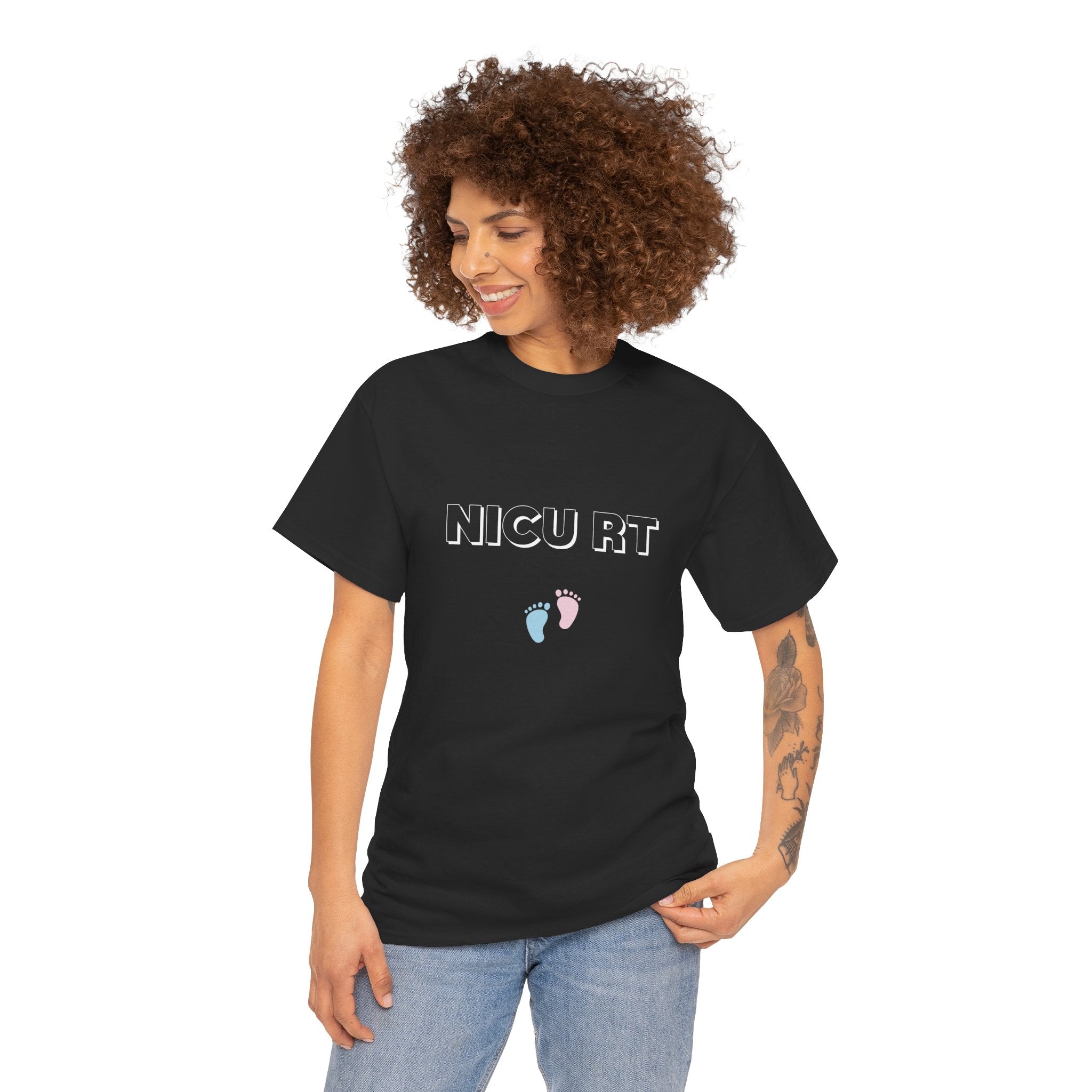 NICU Bold Baby Feet Tee
