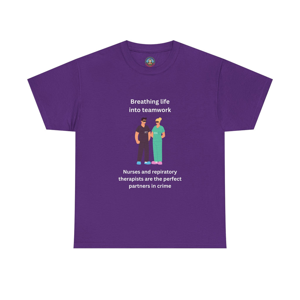 Breathing life into teamwork T-Shirt - Lung Monkey