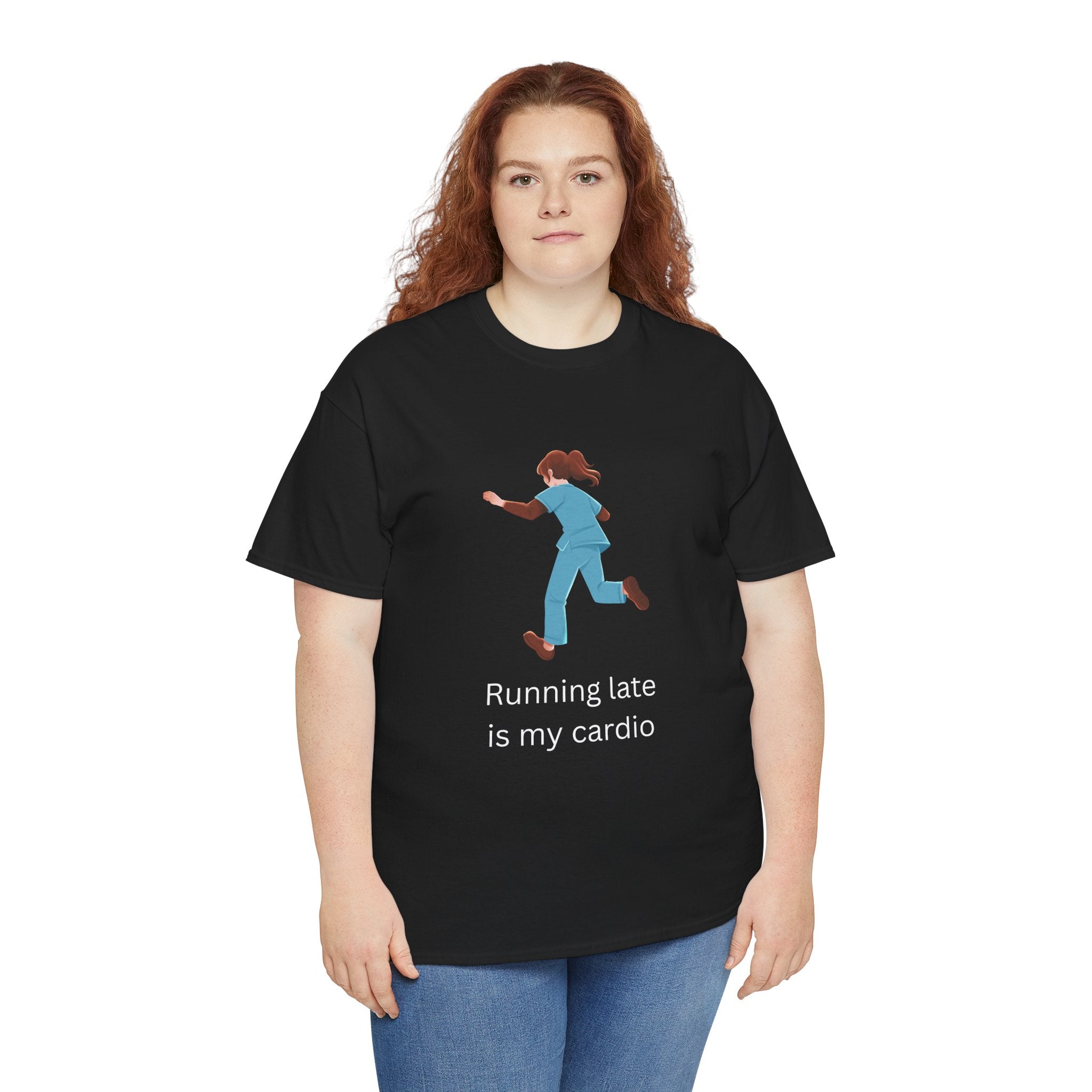 Running is my cardio Respiratory Tee