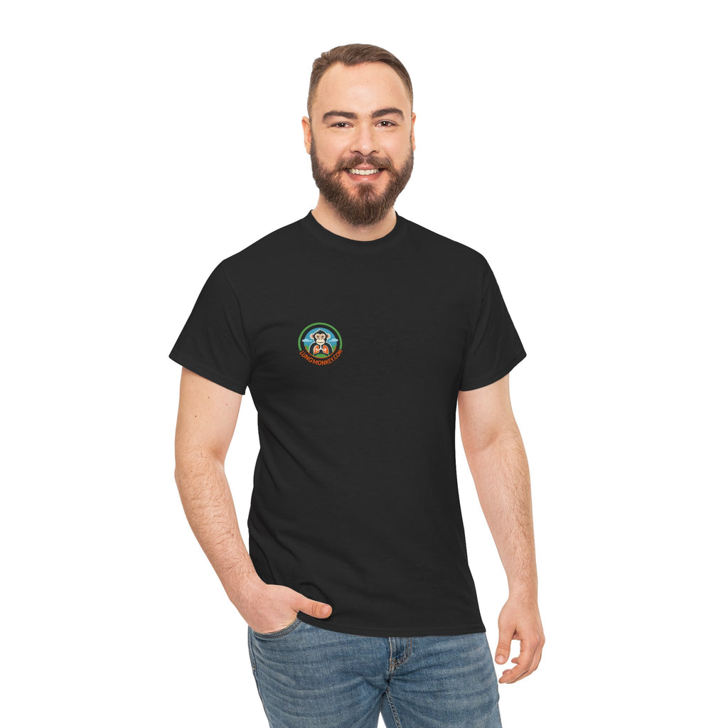 Lung Monkey Brand Supporter Tee