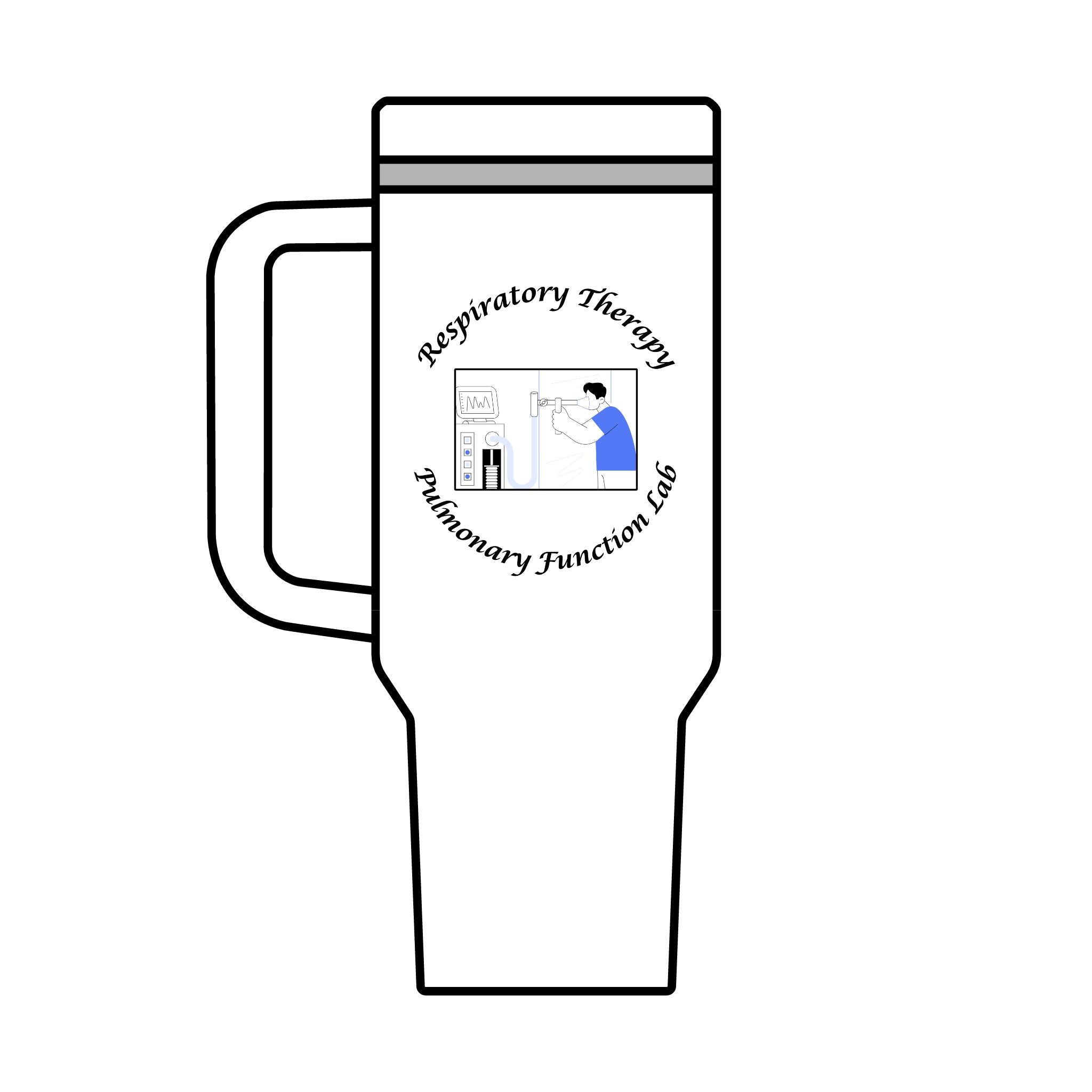 PFT Lab 40 oz Mug - Lung Monkey