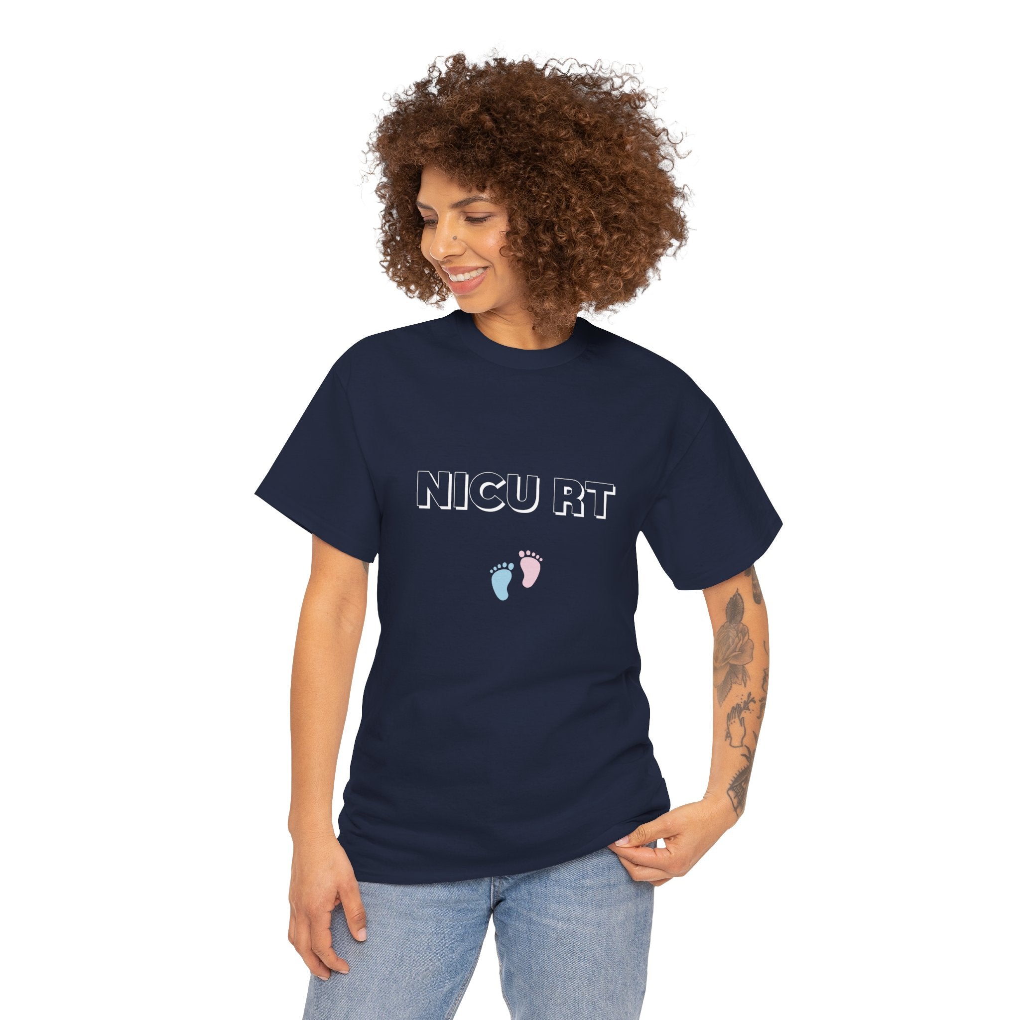 NICU Bold Baby Feet Tee