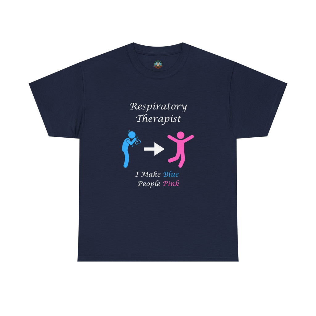 I make blue people pink Respiratory Tee