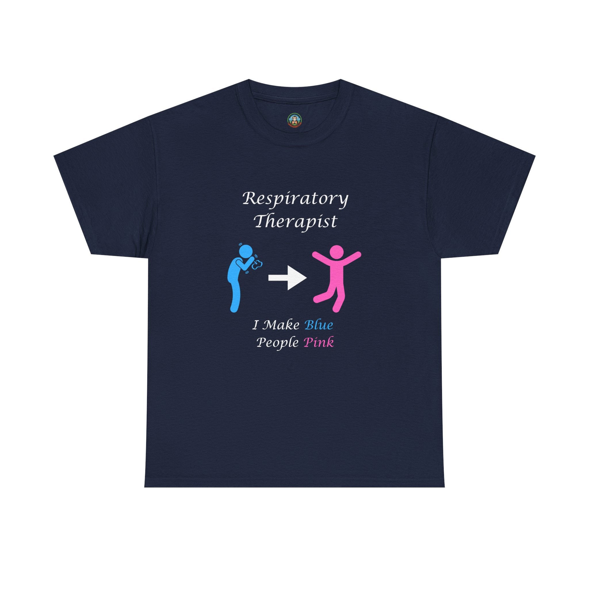 I make blue people pink Respiratory Tee